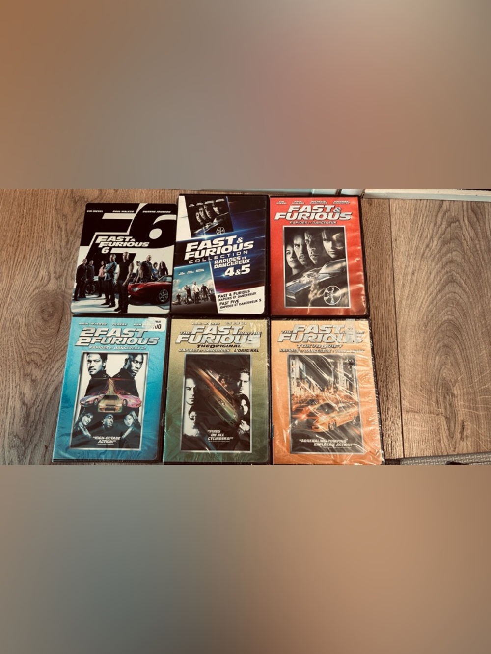 Fast & Furious DVD Box Set Collection